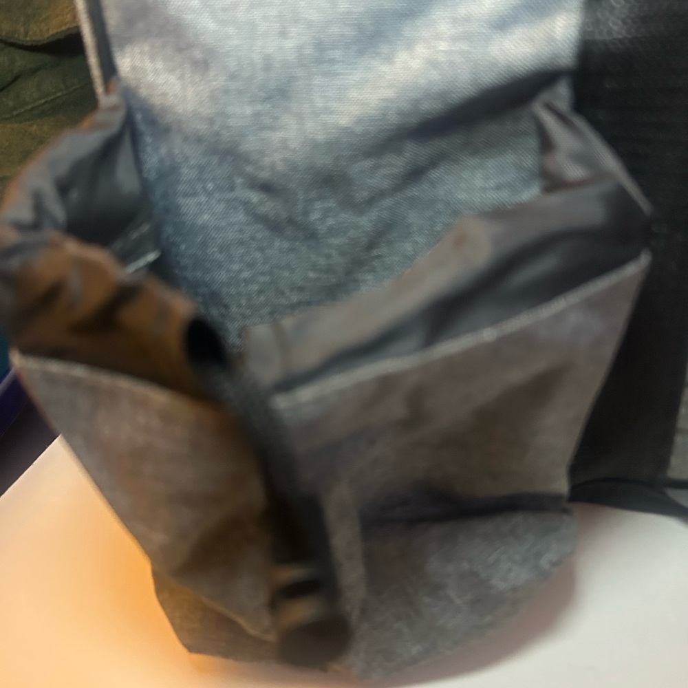 Broncos Gray Sports Duffel/gym/ overnight Bag - Picture 3 of 13